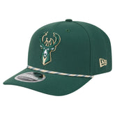 Milwaukee Bucks Rope 9SEVENTY Adjustable Hat Hunter Green - NBA