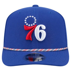 Philadelphia 76ers Rope 9SEVENTY Adjustable Hat Blue - NBA