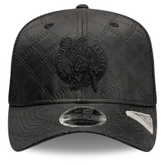 Boston Celtics Quilted 9SEVENTY Trucker Adjustable Hat Black - NBA