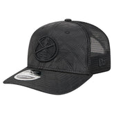 Denver Nuggets Quilted 9SEVENTY Trucker Adjustable Hat Black - NBA