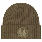 Brooklyn Nets Color Pack Cuffed Knit Hat Olive - NBA
