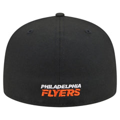 Philadelphia Flyers New Era Deceptor 59FIFTY Fitted Hat - Black - NHL