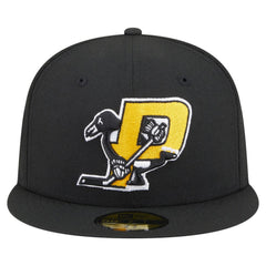 Pittsburgh Penguins New Era Deceptor 59FIFTY Fitted Hat - Black - NHL