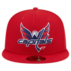 Washington Capitals New Era Deceptor 59FIFTY Fitted Hat - Red - NHL