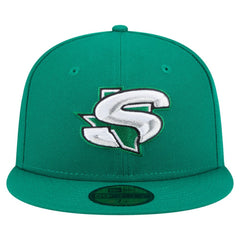 Dallas Stars New Era Deceptor 59FIFTY Fitted Hat - Green - NHL