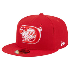 Detroit Red Wings New Era Deceptor 59FIFTY Fitted Hat - Red - NHL