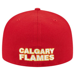 Calgary Flames New Era Deceptor 59FIFTY Fitted Hat - Red - NHL