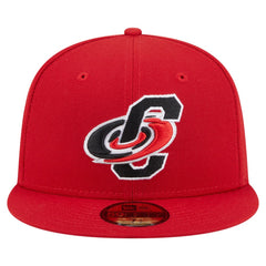 Carolina Hurricanes New Era Deceptor 59FIFTY Fitted Hat - Red - NHL