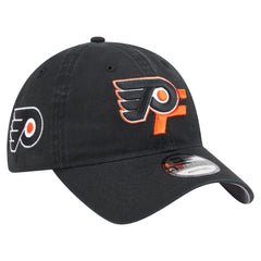 Philadelphia Flyers New Era Deceptor 9TWENTY Adjustable Hat - Black - NHL