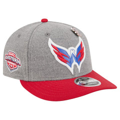 Washington Capitals New Era Wool Pin Low Profile 9FIFTY Snapback Hat - Gray/Red - NHL