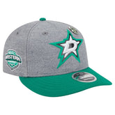 Dallas Stars New Era Wool Pin Low Profile 9FIFTY Snapback Hat - Kelly Green/Green - NHL
