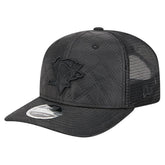 Pittsburgh Penguins New Era Quilted Nylon 9SEVENTY Adjustable Trucker Hat - Black - NHL