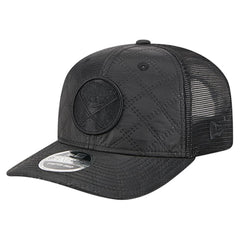 Buffalo Sabres New Era Quilted Nylon 9SEVENTY Adjustable Trucker Hat - Black - NHL