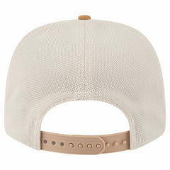 Pittsburgh Penguins New Era Two-Tone Trucker 9SEVENTY Stretch Snap Adjustable Hat - Tan/Light Brown - NHL