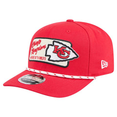 Kansas City Chiefs New Era Chant 9SEVENTY Stretch-Snap Hat Red | NFL