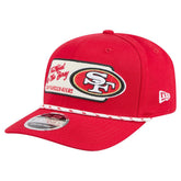 San Francisco 49ers New Era Chant 9SEVENTY Stretch-Snap Hat Scarlet | NFL