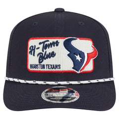 Houston Texans New Era Chant 9SEVENTY Stretch-Snap Hat Navy | NFL