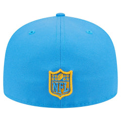 Los Angeles Chargers New Era Oversized 59FIFTY Fitted Hat Powder Blue | NFL