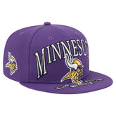 Minnesota Vikings New Era Oversized 59FIFTY Fitted Hat Purple | NFL