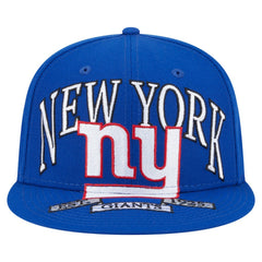 New York Giants New Era Oversized 59FIFTY Fitted Hat Royal | NFL