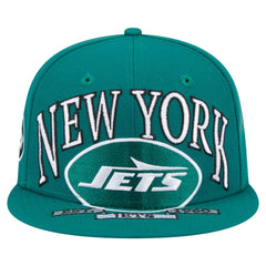 New York Jets New Era Oversized 59FIFTY Fitted Hat Green | NFL