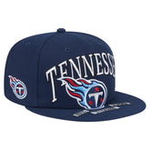 Tennessee Titans New Era Oversized 59FIFTY Fitted Hat Navy | NFL