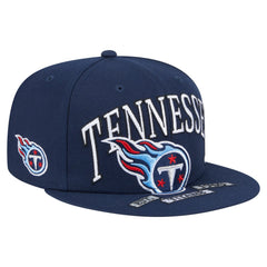 Tennessee Titans New Era Oversized 59FIFTY Fitted Hat Navy | NFL