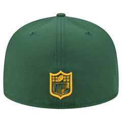 Green Bay Packers New Era Oversized 59FIFTY Fitted Hat Green | NFL