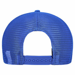 Los Angeles Rams New Era Cork Split Panel 9FIFTY Trucker Snapback Hat Gray/Royal | NFL