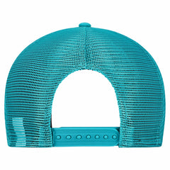 Miami Dolphins New Era Cork Split Panel 9FIFTY Trucker Snapback Hat Gray/Aqua | NFL
