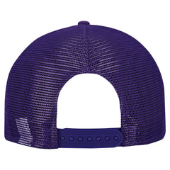 Minnesota Vikings New Era Cork Split Panel 9FIFTY Trucker Snapback Hat Gray/Purple | NFL