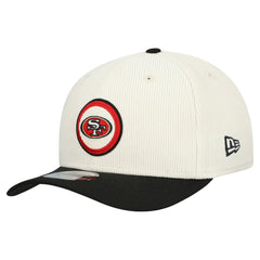 San Francisco 49ers New Era Loyal Corduroy 9SEVENTY Adjustable Hat Stone | NFL