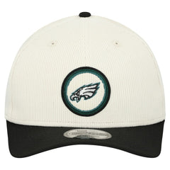 Philadelphia Eagles New Era Loyal Corduroy 9SEVENTY Adjustable Hat Stone | NFL