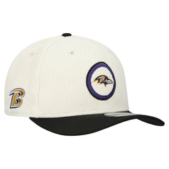 Baltimore Ravens New Era Loyal Corduroy 9SEVENTY Adjustable Hat Stone | NFL