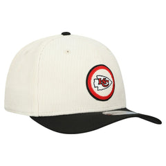 Kansas City Chiefs New Era Loyal Corduroy 9SEVENTY Adjustable Hat Stone | NFL
