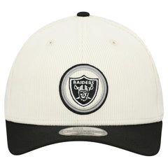 Las Vegas Raiders New Era Loyal Corduroy 9SEVENTY Adjustable Hat Stone | NFL