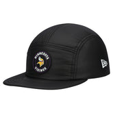 Minnesota Vikings New Era Quilted Camper Adjustable Hat Black | NFL