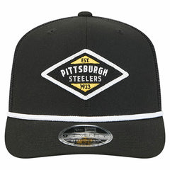 Pittsburgh Steelers New Era Team 9SEVENTY Adjustable Hat Black | NFL