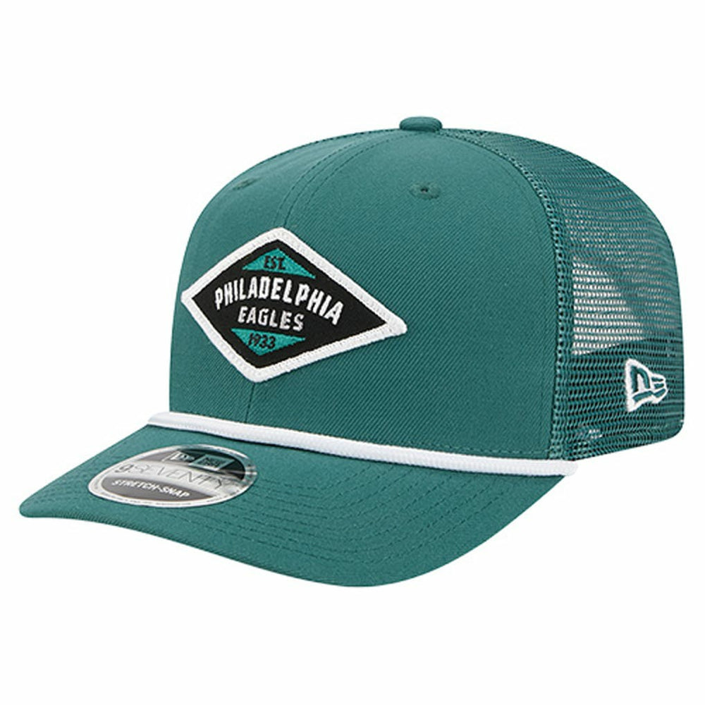 Philadelphia Eagles New Era Team 9SEVENTY Adjustable Hat Green | NFL