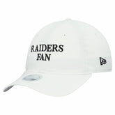 Las Vegas Raiders New Era Women's Team Fan 9TWENTY Adjustable Hat White | NFL