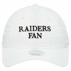 Las Vegas Raiders New Era Women's Team Fan 9TWENTY Adjustable Hat White | NFL