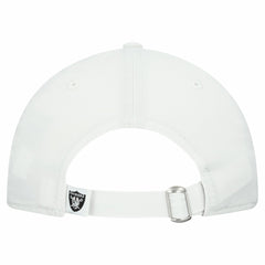 Las Vegas Raiders New Era Women's Team Fan 9TWENTY Adjustable Hat White | NFL