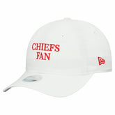 Kansas City Chiefs New Era Women's Team Fan 9TWENTY Adjustable Hat White | NFL