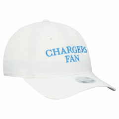 Los Angeles Chargers New Era Women's Team Fan 9TWENTY Adjustable Hat White | NFL