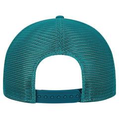 Miami Dolphins New Era Throwback Cutout A-Frame 9FIFTY Snapback Hat Cream/Aqua | NFL