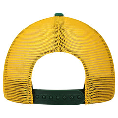 Green Bay Packers New Era Youth Streak 9FORTY A-Frame Adjustable Hat White/Green | NFL