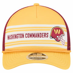 Washington Commanders New Era Linear A-Frame 9FORTY Adjustable Hat Gold | NFL