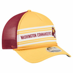 Washington Commanders New Era Linear A-Frame 9FORTY Adjustable Hat Gold | NFL