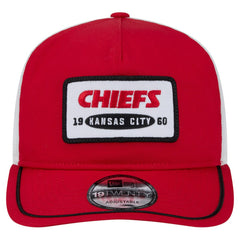 Kansas City Chiefs New Era Patch 19TWENTY Adjustable Hat Red/White | NFL