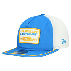 Los Angeles Chargers New Era Patch 19TWENTY Adjustable Hat Powder Blue/White | NFL